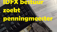 IDFX zoekt penningmeester